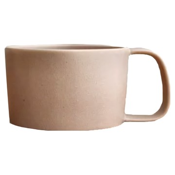 日本 美濃燒 普山窯 moment 馬克杯 陶瓷 200ml  可可棕  1個