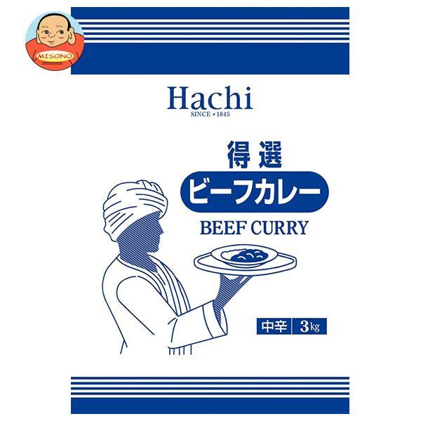 ハチ食品 特選ビーフカレー 中辛 3kg×4袋入