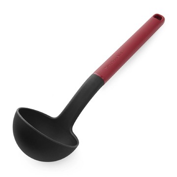KitchenAid 美國 不沾鍋尼龍湯杓(櫻桃紅32cm) / 湯勺 料理匙 攪拌杓 攪拌勺 可機洗 洗碗機可洗