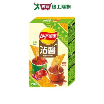 樂事原味洋芋片糖醋莎莎雙醬組170G【愛買】