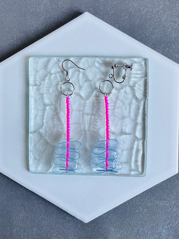 PVC 設計 A 014 耳針 / 耳夾