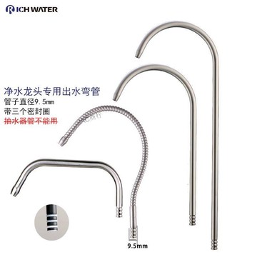 【JAC】購滿99出貨 2分水龍頭萬向水龍頭出水管加長加高內開窗矮管通用型飲水機配件