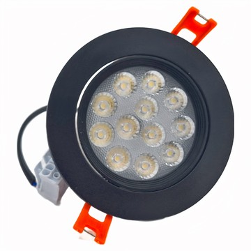 APEX LIGHTING 艾沛斯照明 9cm 10W 萊恩嵌燈 12珠 黑殼 6500K AP-D0910D-B2  白光  1個