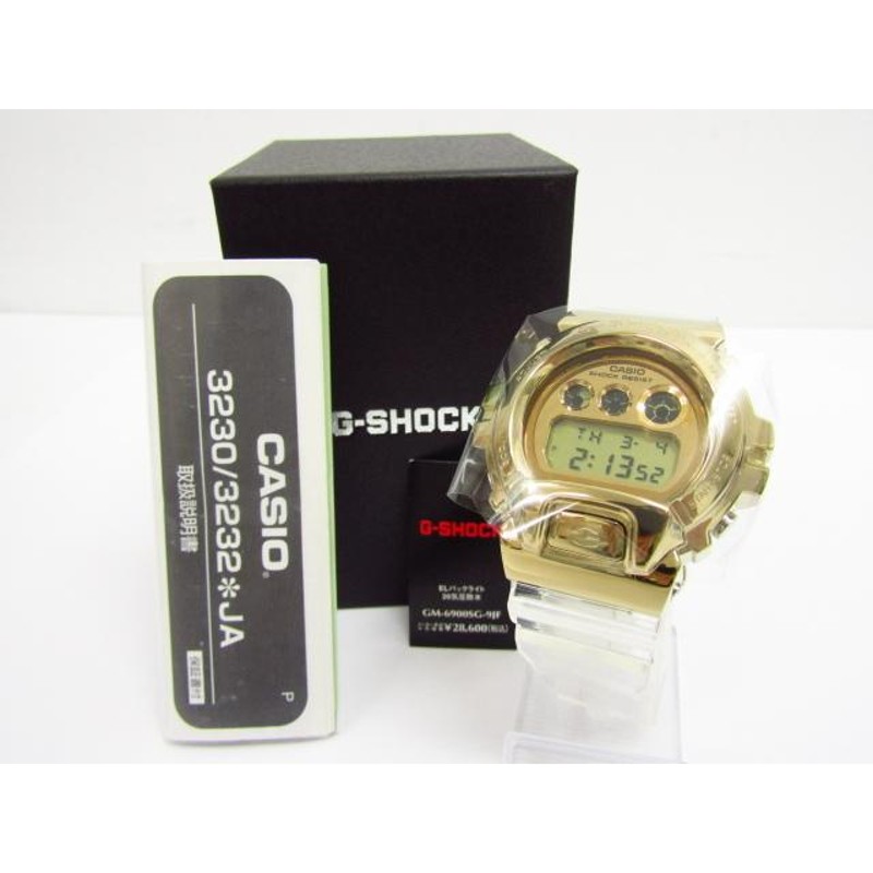 未使用 CASIO G-SHOCK カシオ G-ショック GM-6900SG-9JF メタル