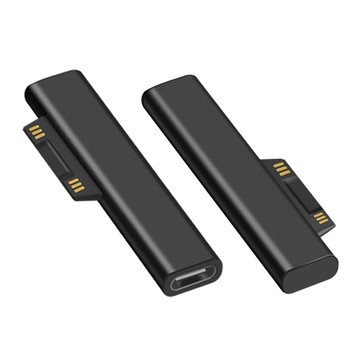 Kamera Type-C To 微軟 Surface Connect PD誘騙 磁吸充電轉接頭 微軟轉接頭 45W/15V/3A