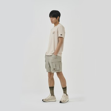 BBC EARTH 男 FLOCKED SHORT SLEEVE T-SHIRTS 短袖上衣 奶油色 BE52TH12M410