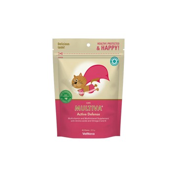 【漫威國際】動物醫院｜24H出貨｜VetNova 喵利多綜合維他命45顆 營養補充/毛髮柔順/食慾不佳補充