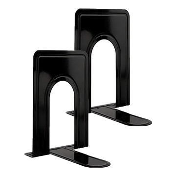 AHOYE 鐵製書擋/書架 17 x 15 x 12cm  黑色  2個