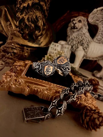 【巴洛克系列】祈願 Bless Silver 925 純銀 戒指