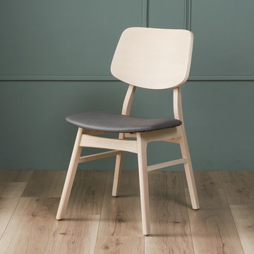 【H&D東稻家居】諾艾莉北歐系列餐椅-2色