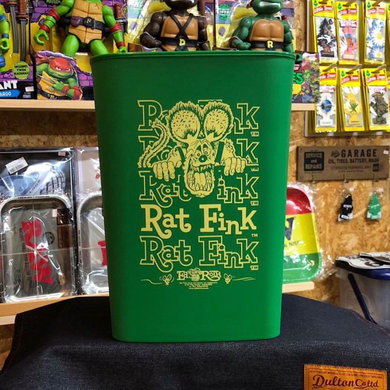 ラットフィンク 10L ダストボックス ゴミ箱 バケツ RATFINK アメリカン雑貨 | LINEブランドカタログ