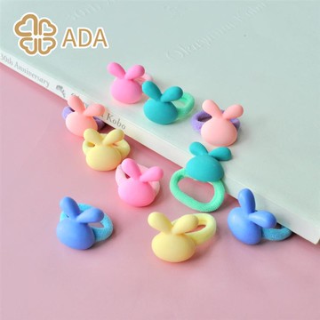 ADA小童彩色兔子拇指髮束-混色10入