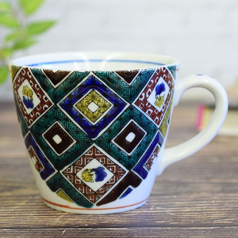 蔵出し　昭和初期　九谷焼 マグカップ ビアカップ　戦前輸出用　黒地に金彩 レトロ 蔵出し 昭和初期 九谷焼 マグカップ ビアカップ 戦前輸出用 黒地