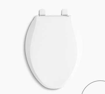 【麗室衛浴】美國 KOHLER Quiet-Close 系列 緩降馬桶蓋Cachet® K-4636T-U-0 適用多款馬桶