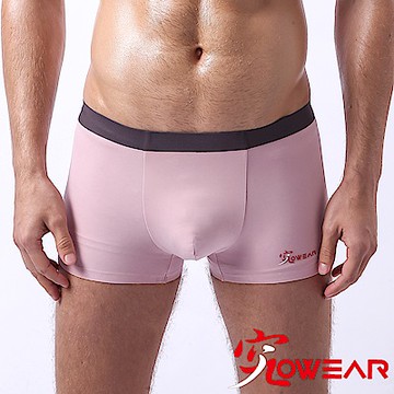 究 無痕 jowear ~經典藕粉95棉質彈性 平口無痕男內褲