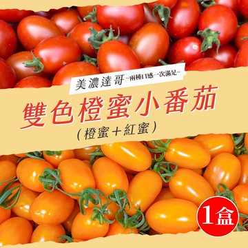 【初品果】美濃達哥雙色小番茄禮盒(橙蜜香+紅蜜)3斤x1盒_預購12/22開始陸續出貨
