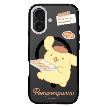 大耳狗布丁狗烘培坊 布丁烤麵包 透黑框 iPhone 防摔手機殼