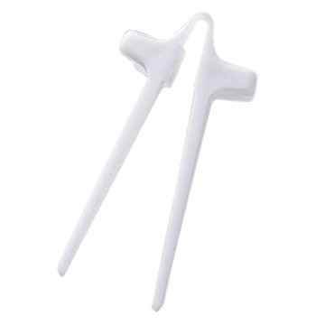 手指零食夾 Set 20個  食品級塑料  懶人神器  白色