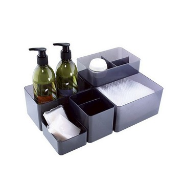 O-Life  堆疊式整理收納盒-五入組