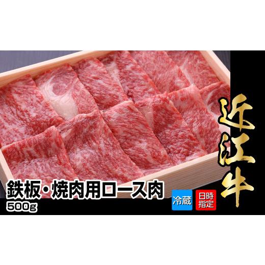 ふるさと納税 滋賀県 守山市 近江牛鉄板・焼肉用ロース肉　500g