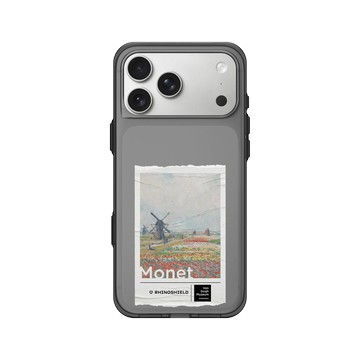 iPhone 17 Pro Max Clear (相機按鈕) 酷墨灰 - Van Gogh Museum - 荷蘭的鬱金香田