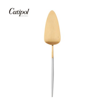 Cutipol 葡萄牙-GOA系列-白金霧面不銹鋼-28cm蛋糕刀PieServer