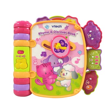 Vtech 動物世界音樂翻翻書~粉