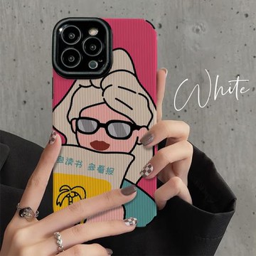 適用蘋果14ProMax手機殼13新款16創意多讀書多看報文字12女孩高級感15全包XS硅膠防摔男保護套軟情侶IPhone11