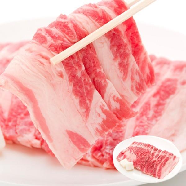 牛バラ肉 カルビ いろんな料理に使える 2mmカット 牛カルビスライス 500g 冷凍