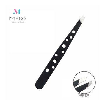 MEKO九星斜口眉毛夾_黑N004