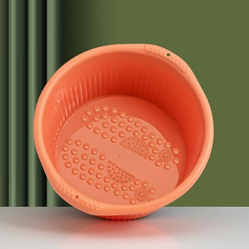 加厚塑料家用按摩泡腳桶泡腳盆學生宿舍足浴神器保溫洗腳桶洗腳盆
