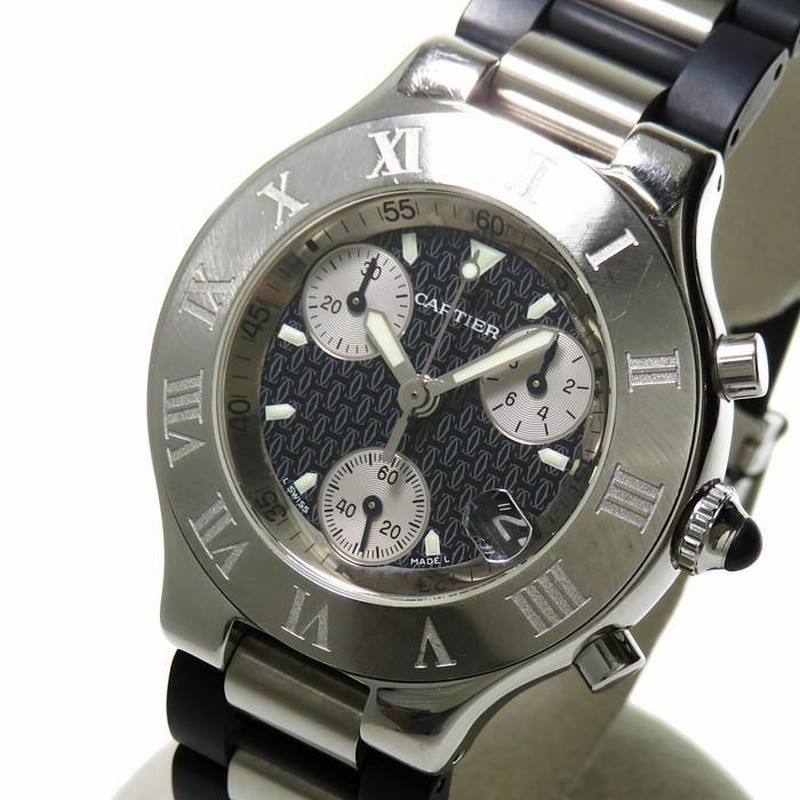 電池交換済み SWISS MADE カルティエ マスト21 Cartier 電池交換済み SWISS MADE カルティエ マスト21 Cartier