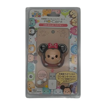 迪士尼TSUM TSUM 1AUSB 充電器-米妮(DN-372MN)  1個