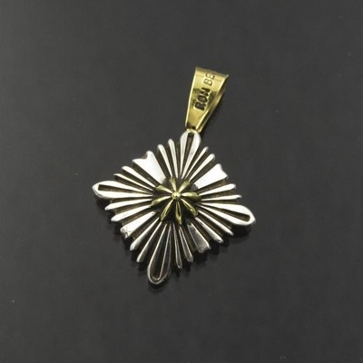 美品 Ron Bedonie ナバホ族 ペンダント 18K ロンベドニー