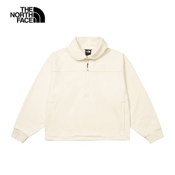 UE女款米白色長袖上衣｜8E2DQLI