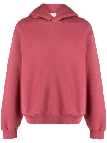 Acne Studios - brushed-fleece hoodie - unisex - Polyester/Cotton - XS - Pink