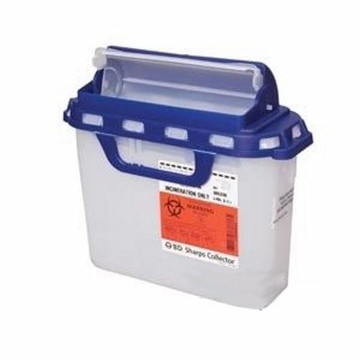 Sharps Container Recykleen 10-3/4 H X 12 W X 4-1/2 D Inch 5.4 Quart 1 Each by Becton Dickinson