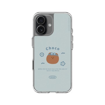 iPhone 17 Clear Case（相機按鈕） 透明 - 布朗尼 annnbrownie - 冷笑話熊