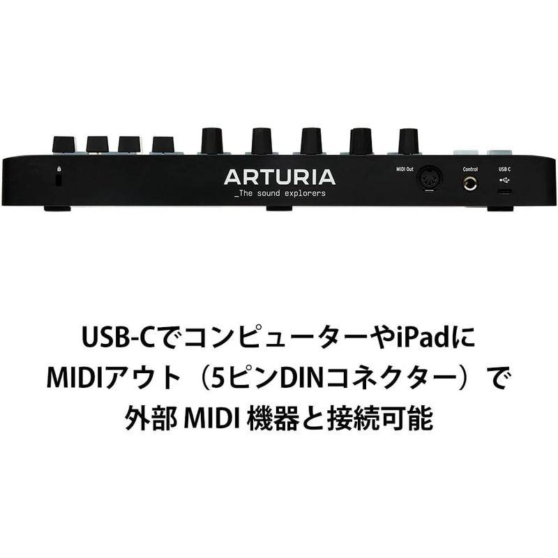 ARTURIA MIDI キーボード コントローラー MiniLab BK ブラック