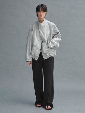 Wide Banding Pants - Black