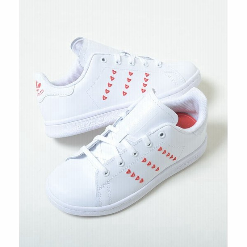 17cm 21 5cm Stan Smith アディダス スタンスミス ホワイト ハート キッズ ベビー Kids Baby スニーカー 子供靴 Eg6500 通販 Lineポイント最大get Lineショッピング