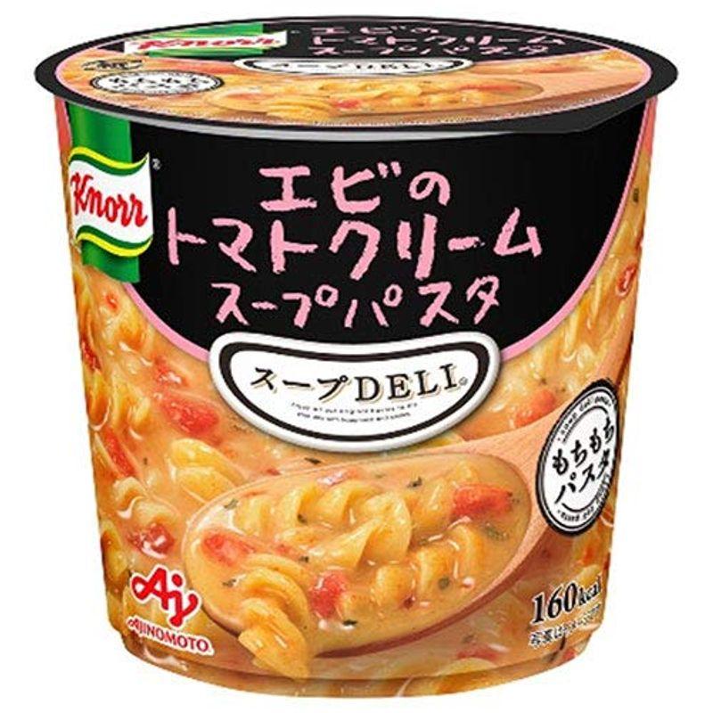 味の素 クノール スープDELI エビのトマトクリームスープパスタ(容器入り) 41.2g×12(6×2)個入