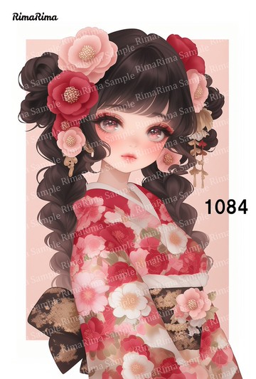 1084 原創貼紙 原創人物貼紙 貼紙 RimaRima