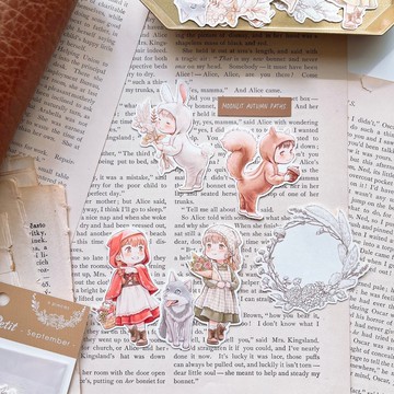 九月 | Monochimo ぷち | 人物貼紙