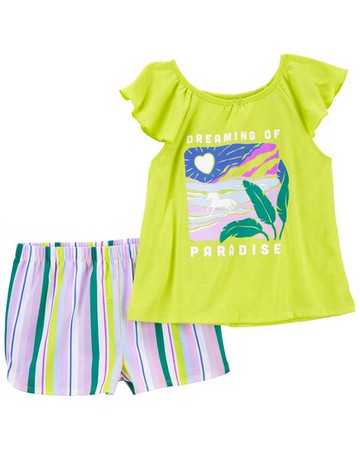 Kid 2-Piece Paradise Loose Fit PJs