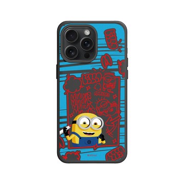 iPhone 15 Pro Max SolidX 黑 - Minions - Minions - Bob draws