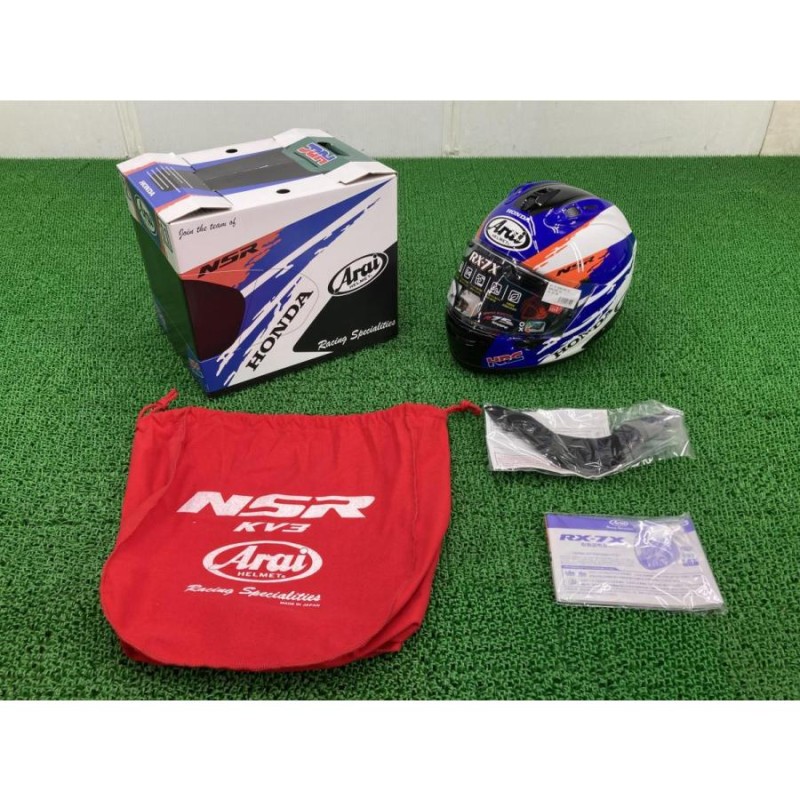 アライ製 ヘルメット 在庫有 即納 社外 新品 バイク 部品 未使用 Arai RX-7X NSR250R 92年モデル 限定販売品 |  LINEブランドカタログ