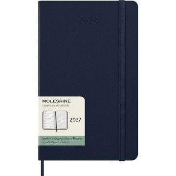 【MOLESKINE】2027 12M 週記手帳 / 硬殼 / L 型 / 寶藍