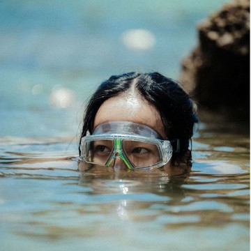 LAZULI 低容積自潛面鏡 黑/炫彩