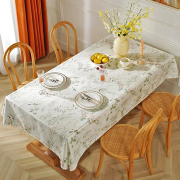 TPU家用長方形桌布防水防油防燙免洗款式美式輕奢高級感桌布